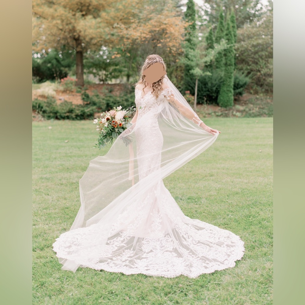 Kitty Chen Georgetta Wedding Dress